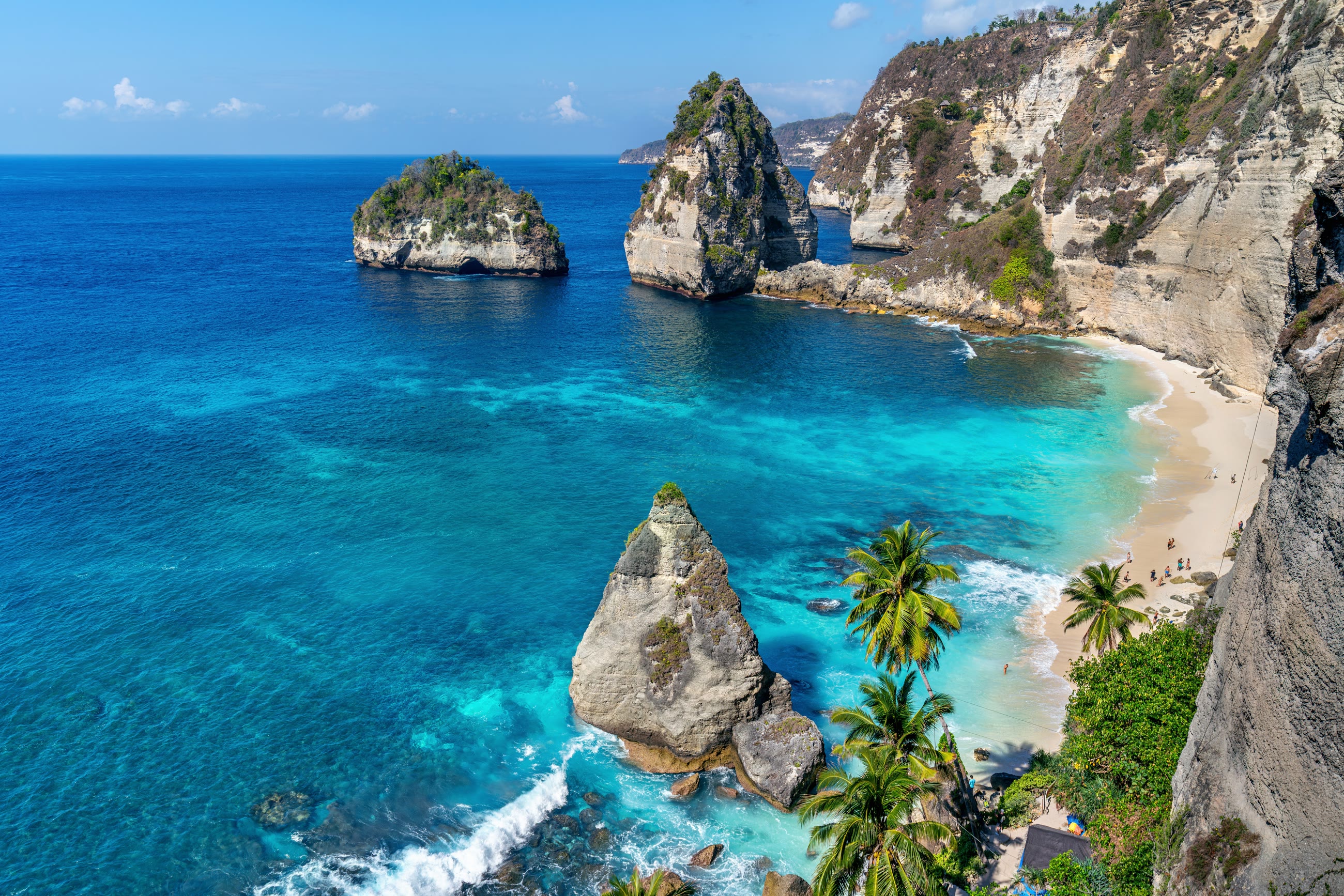 Bali, Indonésie · Rizières, temples et océan