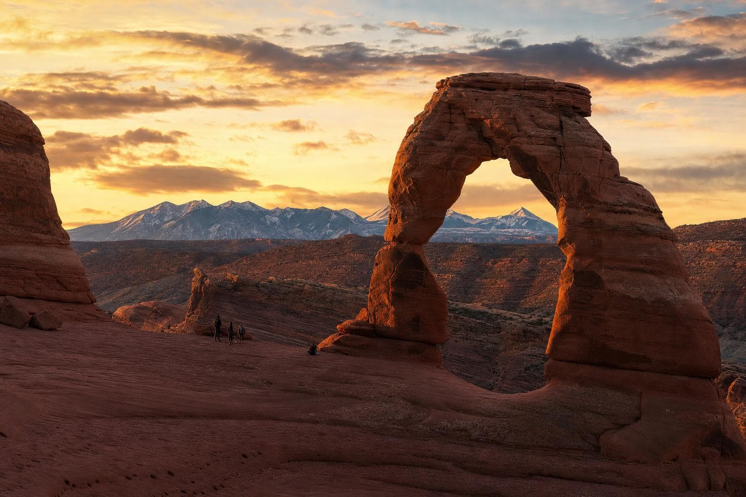 Arches, du lever au coucher